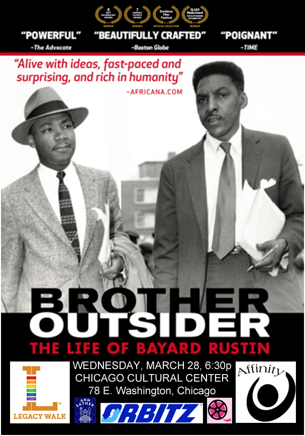 LEGACY PROJECT PRESENTS Brother Outsider The Life of Bayard Rustin Film Screening 2012